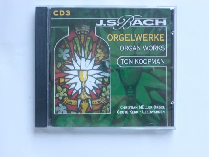 Bach - Orgelwerke vol 3 / Ton Koopman, Cd's en Dvd's, Cd's | Klassiek, Zo goed als nieuw, Ophalen of Verzenden