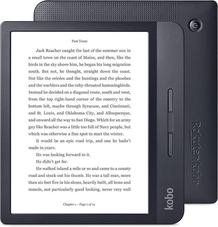 Kobo Libra H2O E-reader 7 Inch - Zwart, Computers en Software, E-readers, Zo goed als nieuw, Verzenden