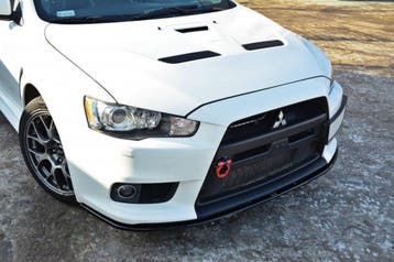 Maxton Front Splitter V.2 Mitsubishi Lancer Evo X, Verzenden