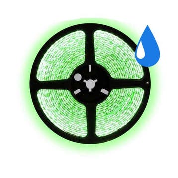5 meter groen led strip waterproof - IP65 - 60Leds/m - 12V, Ophalen of Verzenden, Nieuw