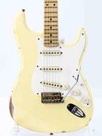 Fender Custom Shop 55 Stratocaster Relic Aged Vintage White, Muziek en Instrumenten, Snaarinstrumenten | Gitaren | Elektrisch