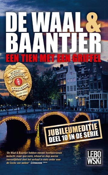 Een tien met een griffel / De Waal & Baantjer / 10, Verzenden, Zo goed als nieuw, De Waal & Baantjer