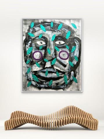 Nuno Barbedo (1983) - The outsider (XL Size Painting)