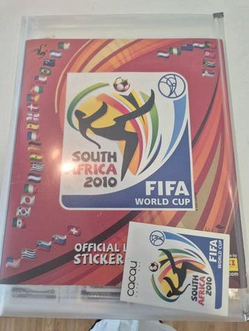 2010 Panini World Cup Stickers Cristiano Ronaldo, Lionel, Nieuw