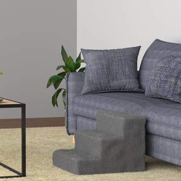 Houten Huisdierentrap Timmy - Grijs - 46 x 36 x 34 cm, Verzenden, Nieuw