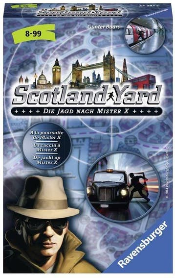 Scotland Yard (Reisversie) | Ravensburger - Reisspellen, Hobby en Vrije tijd, Gezelschapsspellen | Bordspellen, Verzenden, Nieuw