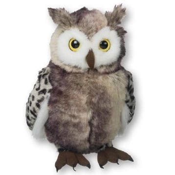 Heunec uil knuffel - pluche - 30 cm - vogels - knuffeldier, Verzenden, Nieuw