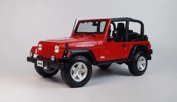 Maisto 1:18 - Modelauto - Jeep Wrangler Rubicon, Nieuw