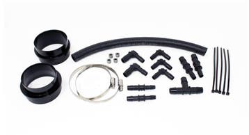 Torque Solution Turbo Inlet Hose Black (Non-Recirc): 02-07, Ophalen of Verzenden