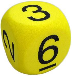 Grote Reken Dobbelsteen Getallen (5 cm) | Koplow Games -, Hobby en Vrije tijd, Gezelschapsspellen | Bordspellen, Verzenden, Nieuw
