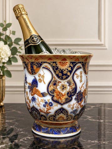Kaiser Echt Cobalt - Tafelmiddenstuk - Imari - Porselein, Antiek en Kunst