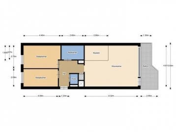 Te Huur 3 Kamer Appartement Parijsstraat In Zoetermeer, Huizen en Kamers, Huizen te huur, Direct bij eigenaar, Zoetermeer, Appartement