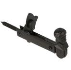 AMIG Luikvastzetter 157x60 mm zwart, Verzenden, Nieuw