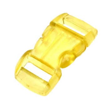 Paracord buckle / sluiting - Geel transparant #32, Ophalen of Verzenden, Nieuw, Overige typen