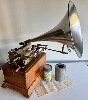 Pathe - Modele nr 1 Fonograaf Grammofoon, Nieuw