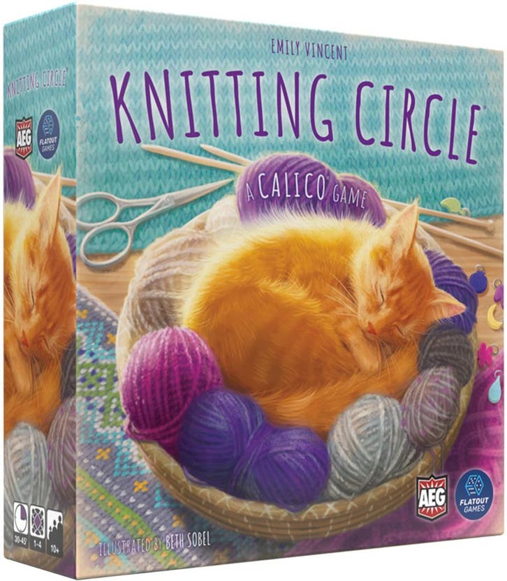 Knitting Circle - Board game | AEG spellen -, Hobby en Vrije tijd, Gezelschapsspellen | Bordspellen, Nieuw, Verzenden