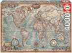 Educa Grote wereldkaart - 4000 stukjes, Ophalen of Verzenden, Nieuw