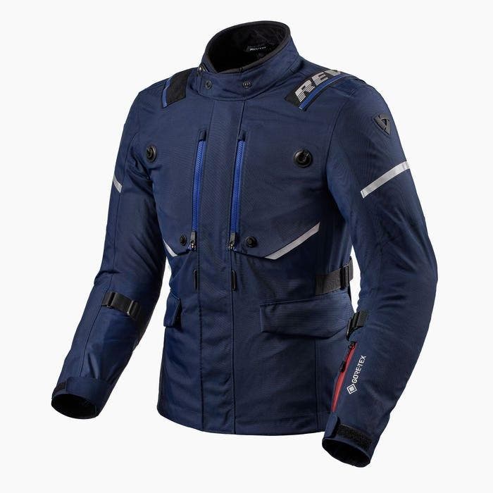 REVIT! Vertical GTX Jas Donker Blauw, Motoren, Kleding | Motorkleding, Heren, Nieuw met kaartje, Jas | textiel, Verzenden