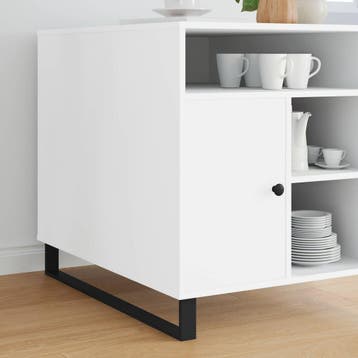 vidaXL Meubelpoten 12 st Zwart 796 x 40,5 x 100 mm IJzer, Doe-het-zelf en Verbouw, Verzenden, Nieuw