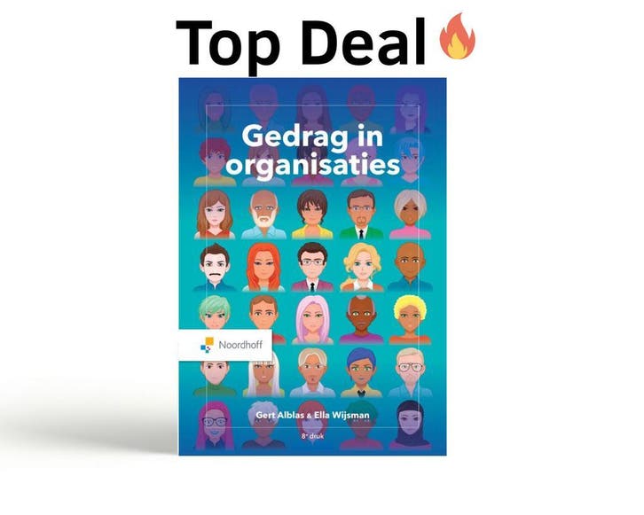 Gedrag in organisaties, 9789001299569, Boeken, Studieboeken en Cursussen, Zo goed als nieuw, Verzenden