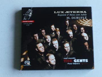 The Gents - Lux Aeterna / Requiem & Messe M. Durufle (2 SACD, Ophalen of Verzenden, Zo goed als nieuw