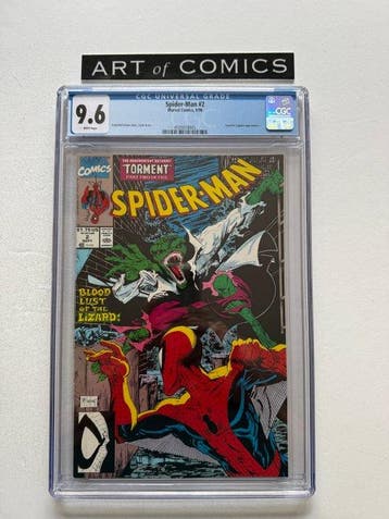 Spider-Man #2 - Lizard, Calypso Appearance - CGC 9.6 - 1, Nieuw