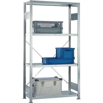 Meta clip legbordstelling 250x130x80 cm, 5 legborden,, Ophalen of Verzenden