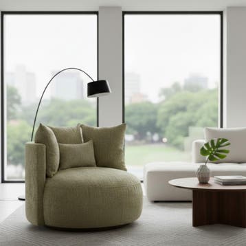 Loveseat Roxy | Zand, Ophalen of Verzenden, Nieuw