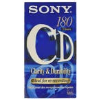 Sony E-180 CD VHS Videoband / Videocassette 180 Minuten (PAL, Verzenden, Nieuw