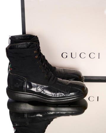 Gucci - Enkellaarsjes - Maat: EU 43, Nieuw