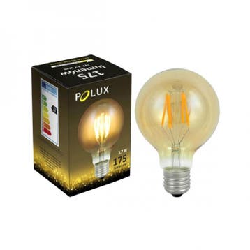 Retro Filament LED-lamp Bol Small E27 G80 4W 320Lm 2200K Vin, Ophalen of Verzenden, Nieuw