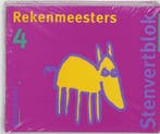 Stenvertblok  - Rekenmeesters set 5 ex 4 Leerlingenboek 9789, Verzenden, Zo goed als nieuw