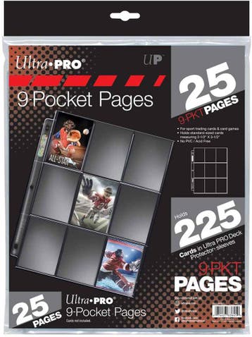Ultra Pro Pages Side-Load 9-Pocket (25 stuks) | Ultra Pro -, Verzenden, Nieuw