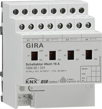 Gira KNX-schakelactuator-bussysteem DIN-rail - 100400, Verzenden, Nieuw, Overige typen
