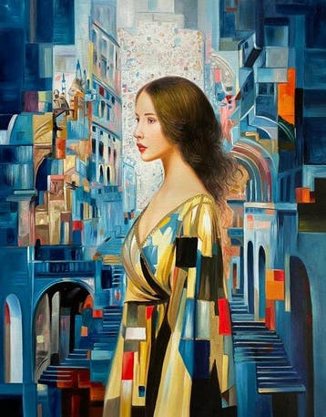 Andrea Fregi (1971) - Donna skyline