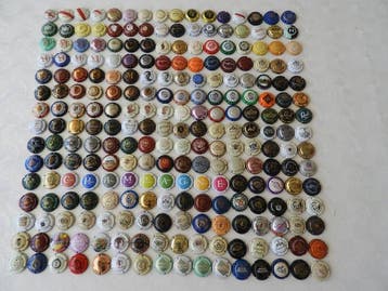 Collectie champagnecapsules