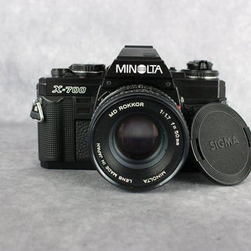 Minolta X-700 + MD 1,7/50mm | Single lens reflex camera, Nieuw