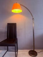 Steinhauer - Gebogen vloerlamp - Messing, stof -, Nieuw