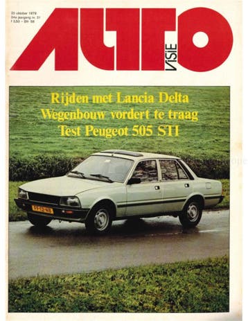 1979 AUTOVISIE MAGAZINE 21 NEDERLANDS, Nieuw, Author
