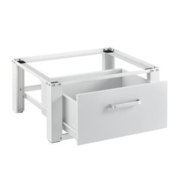 Wasmachine sokkel verhoger met lade 63x54x31 tot 150 kg wit, Verzenden, Nieuw