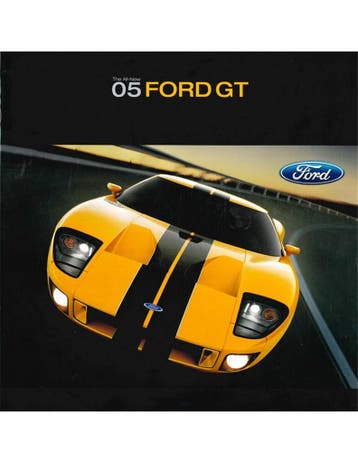 2005 FORD GT BROCHURE ENGELS (USA), Nieuw, Author