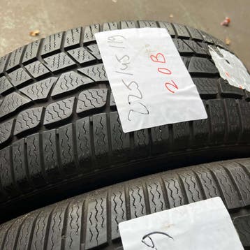 2 x Continental Winter TS830 225-45-19 Winterbanden 6mm, Auto-onderdelen, 19 inch, Gebruikt, Band(en), Personenwagen