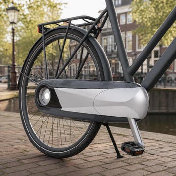 Hesling Kettingkast 28 inch zilver transparant Mirada, Ophalen of Verzenden, Nieuw, Crankstel of Pedalen