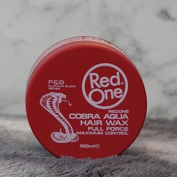 Red One Full Force Cobra Aqua Wax Rood - 150ml, Sieraden, Tassen en Uiterlijk, Uiterlijk | Haarverzorging, Ophalen of Verzenden