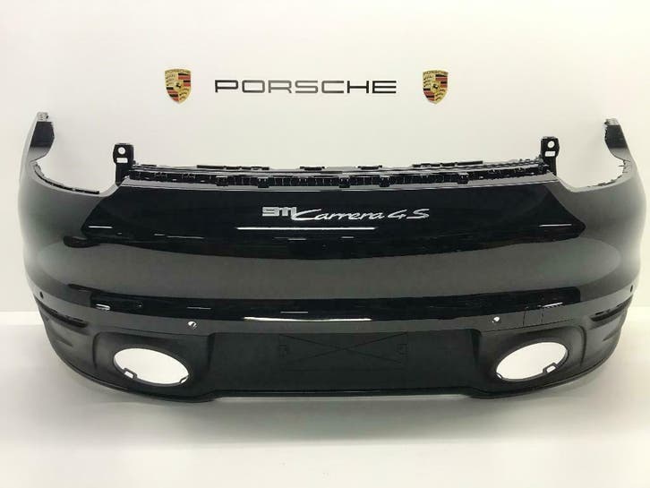 Porsche 992 4S Originele achterbumper met uitlaatrooster, Auto-onderdelen, Carrosserie en Plaatwerk, Gebruikt, Porsche, Achter