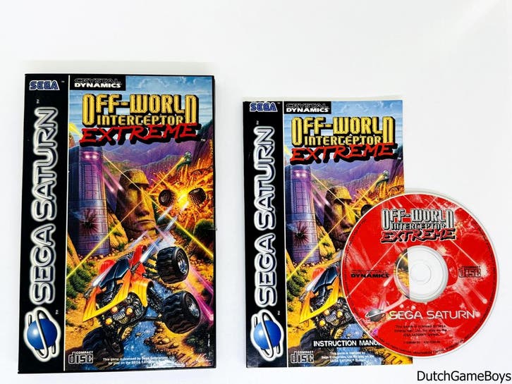 Sega Saturn - Off-World Interceptor - Extreme, Spelcomputers en Games, Games | Sega, Gebruikt, Verzenden