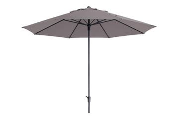 Madison stokparasol timor luxe Taupe 400 cm., Verzenden, Nieuw, Stokparasol