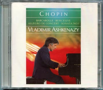 cd - Chopin - Vladimir Ashkenazy â Barcarolle â¢ Ber, Verzenden, Zo goed als nieuw