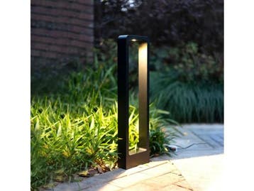 Veiling - 4 x Tuinlamp – 60 cm – 7W LED – 3000K – Zw, Nieuw