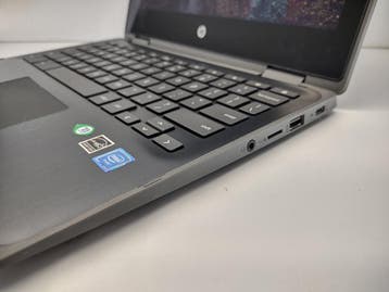 HP Chromebook x360 11 G3 4GB RAM laptop tablet in een touchs, Computers en Software, Chromebooks, Hp, 4 GB of minder, Qwerty, Verzenden